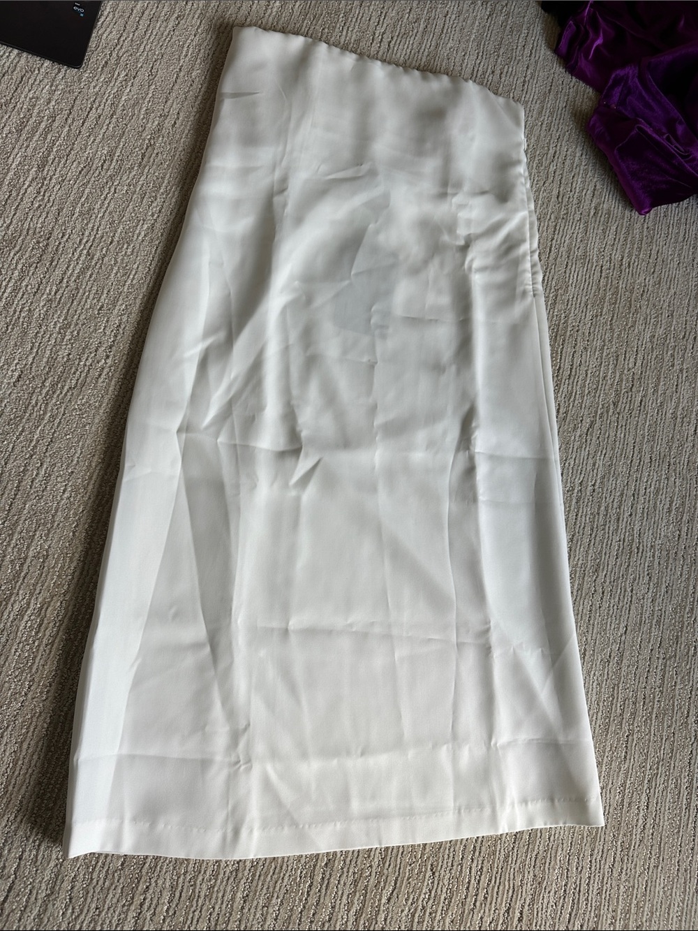 Tuckernuck White Strapless Dress
